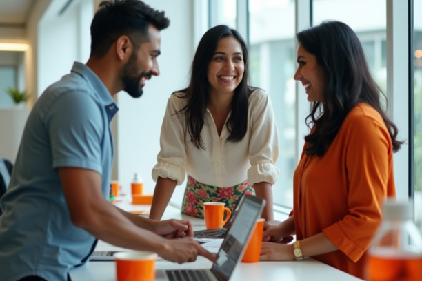 Tech product team collaboration