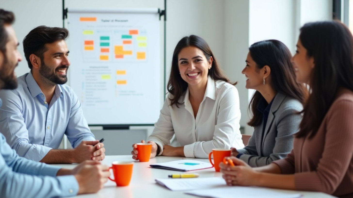 Corporate hiring technology team