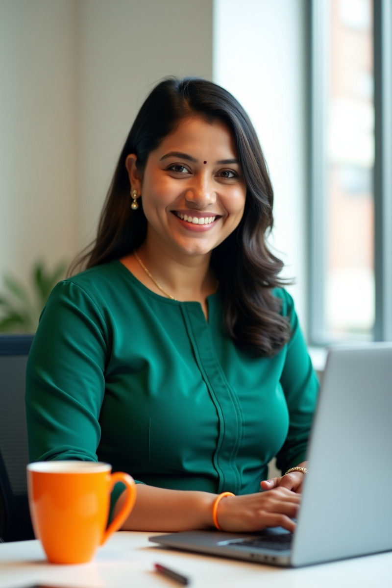 Indian tech professionals in modern office